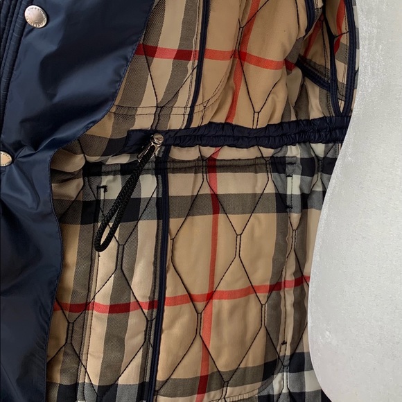 Burberry Men’s Garrington Quilted Field Navy Bova - Picture 10 of 14